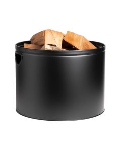 Holzeimer  Stahl Aduro rund Ø44x32 cm