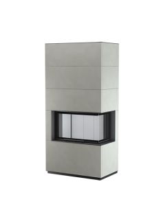 Kaminbausatz unico Fusion N4B/5 SLIM LIFT 11kw