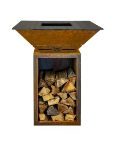 grillkamin holz sockel offen - günstig ofenland24 kaufen