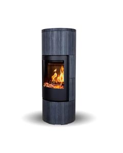 Speicherofen Jydepejsen Troja 44 dunkler Sandstein 7 kW