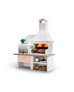 Outdoorküche Palazzetti Malibu 2 mit Backofen links