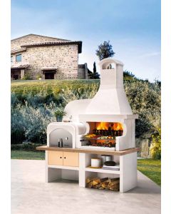 Outdoorküche Palazzetti Malibu 2 mit Backofen rechts