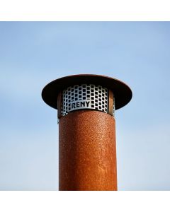 Funkenfänger Quaruba Edelstahl Ø 150 mm RB73