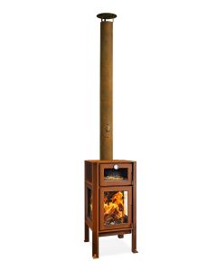 Gartenkamin mit Pizzaofen  RB73 Quercus