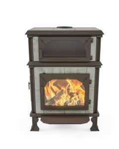 specksteinofen holzofen altech mit backofen