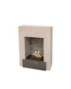 TODOS FOSSIL STONE BIOETHANOL KAMIN MIT KERAMIK BRENNER